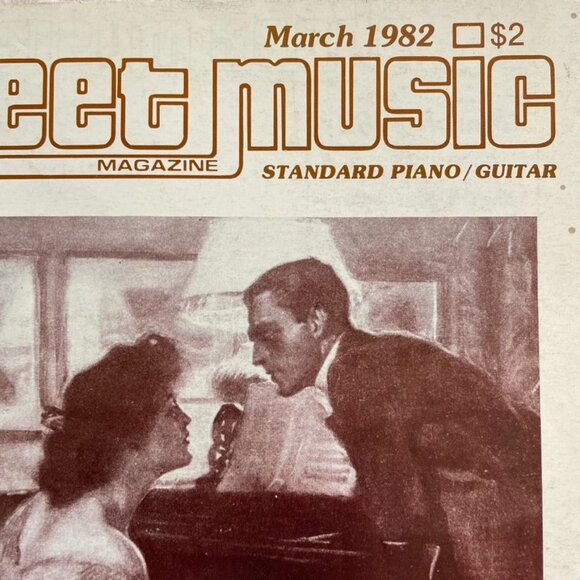 Sheet Music Magazine March 1982 Quest for Queenie u - Picture 2 of 4